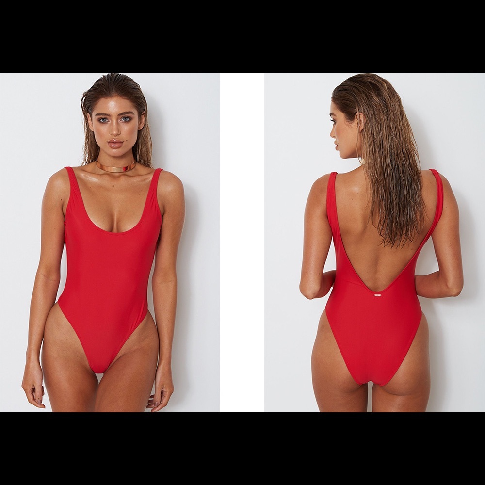 White Fox One-piece bathing suit
